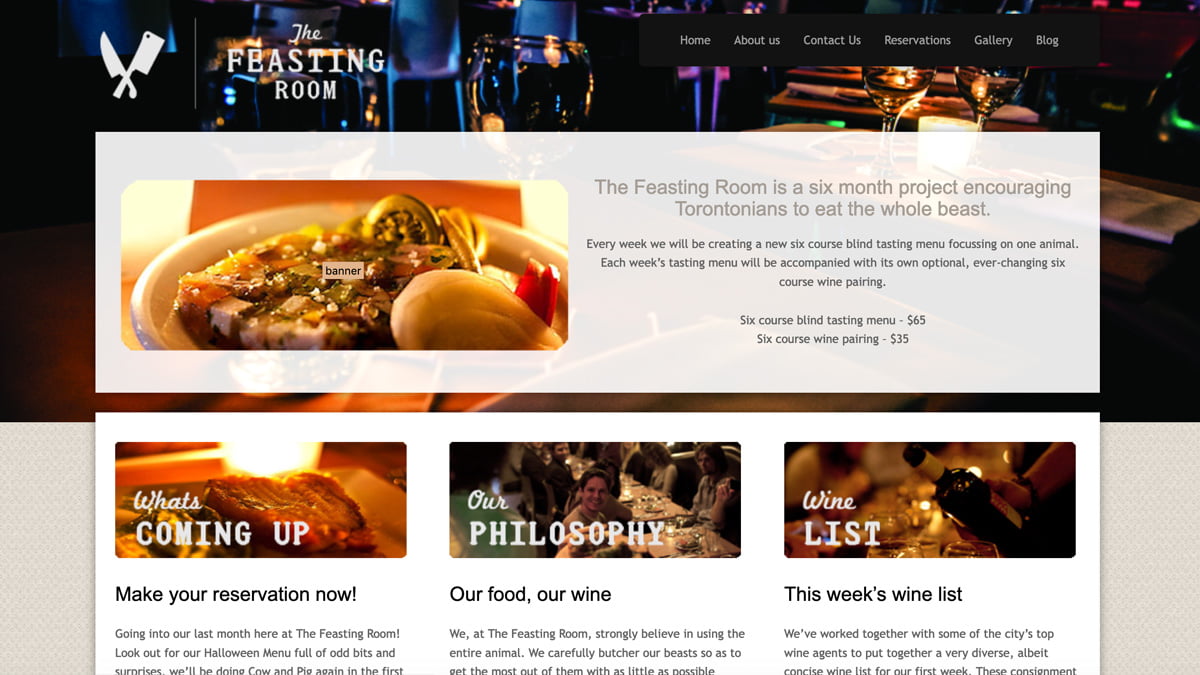 The Feasting Room